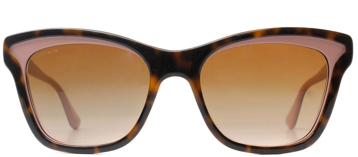 Prada Sunglasses PR16PS MAL1Z1 54mm Brown Havana Pink / Brown Gradient Lens