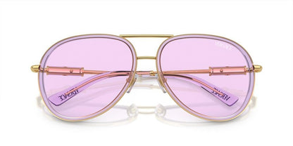 Versace Sunglasses VE2260 10021A 60mm Lilac Transparent / Light Violet Lens