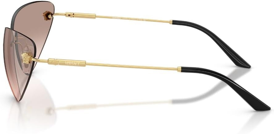 Versace Sunglasses VE2281 10028Z 64mm Gold / Light Brown Silver Mirror Lens