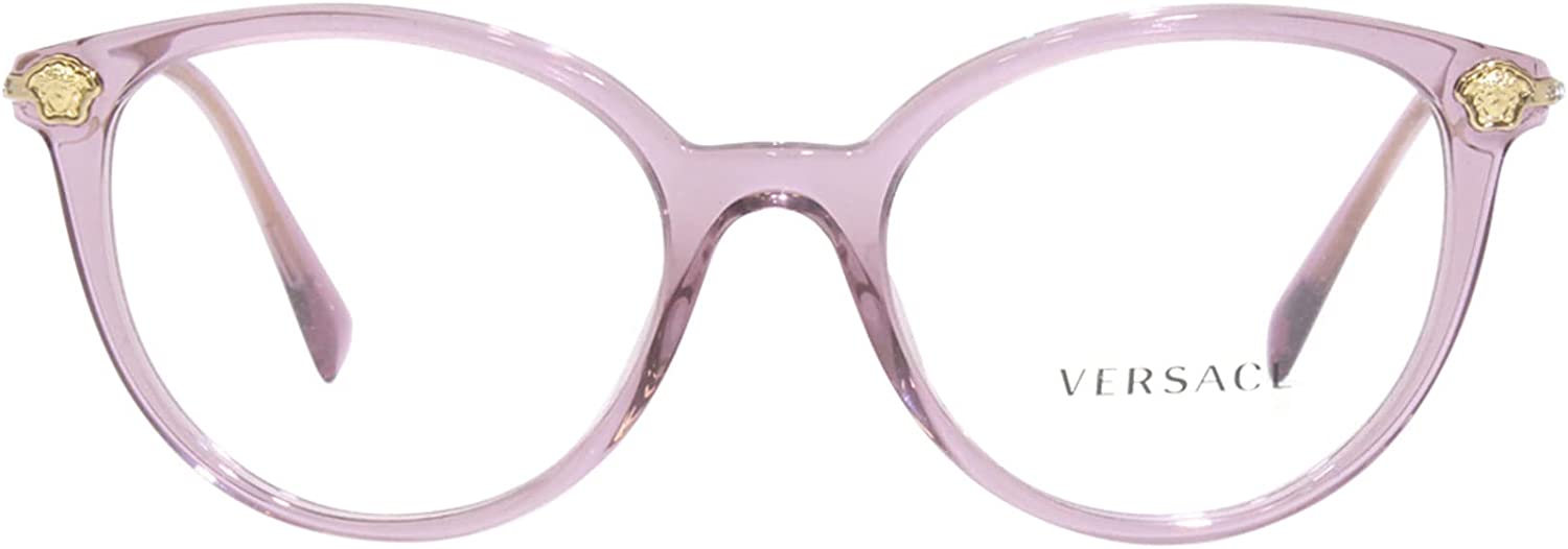 Versace Eyeglasses VE3251B 5279 54mm Transparent Violet / Demo Lens