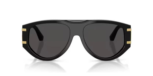 Dolce & Gabbana Sunglasses DG4499 50187 57mm Black / Dark Grey Lens