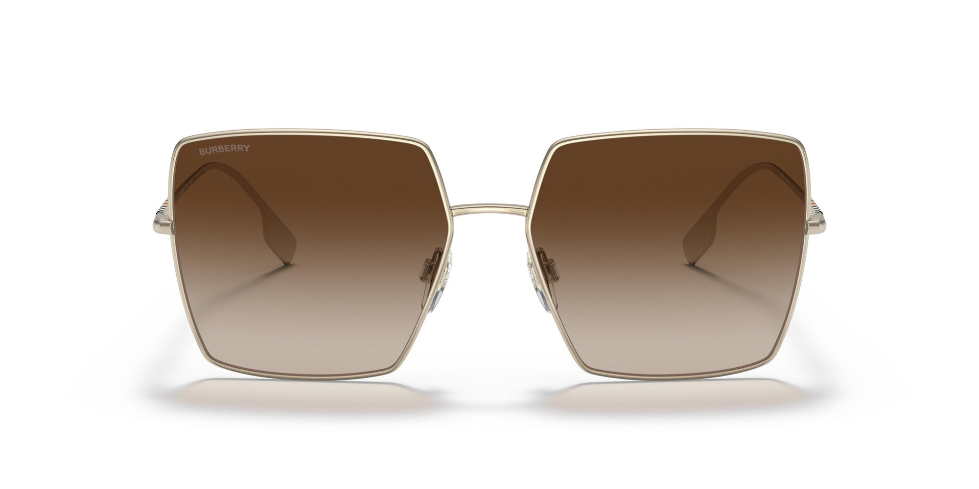 Burberry Daphne Sunglasses BE3133 110913 58mm Light Gold / Brown Gradient Lens