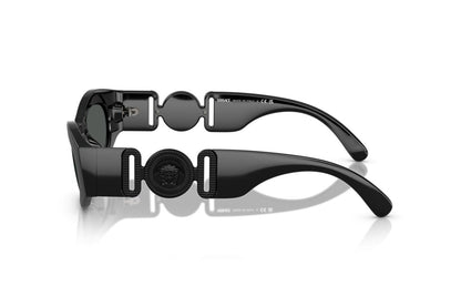 Versace Sunglasses VE4480U 5360/87 51mm Black / Dark Grey Lens