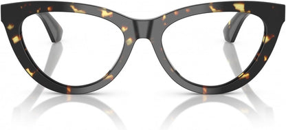 Burberry BE2418U 4106 Eyeglasses 51mm Yellow Havana / Clear Demo Lens