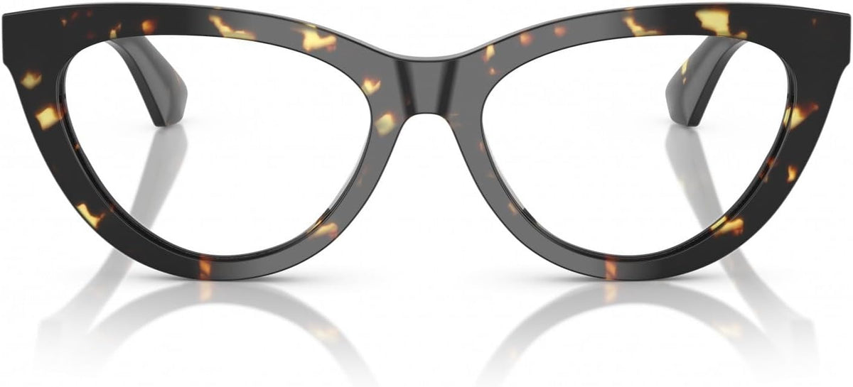 Burberry BE2418U 4106 Eyeglasses 51mm Yellow Havana / Clear Demo Lens