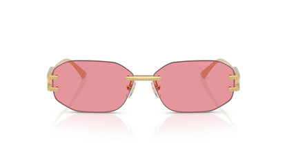 Versace Sunglasses VE2274 100284 58mm Gold / Pink Lens