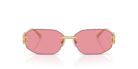 Versace Sunglasses VE2274 100284 58mm Gold / Pink Lens