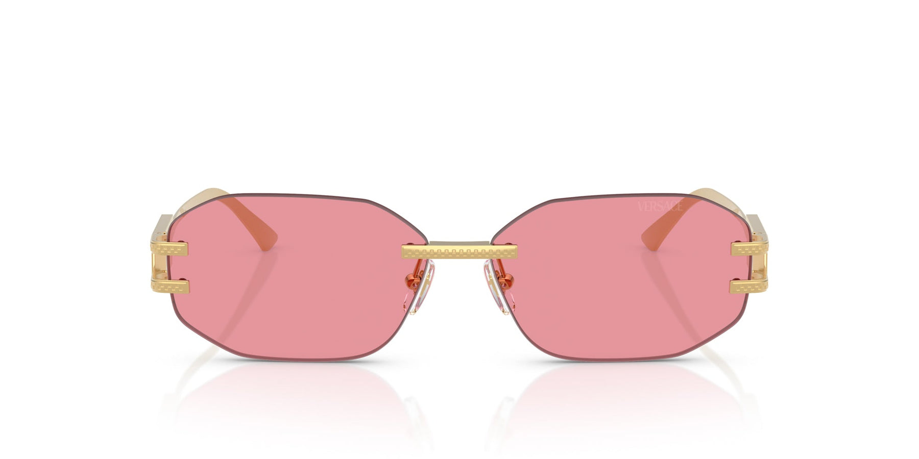 Versace Sunglasses VE2274 100284 58mm Gold / Pink Lens