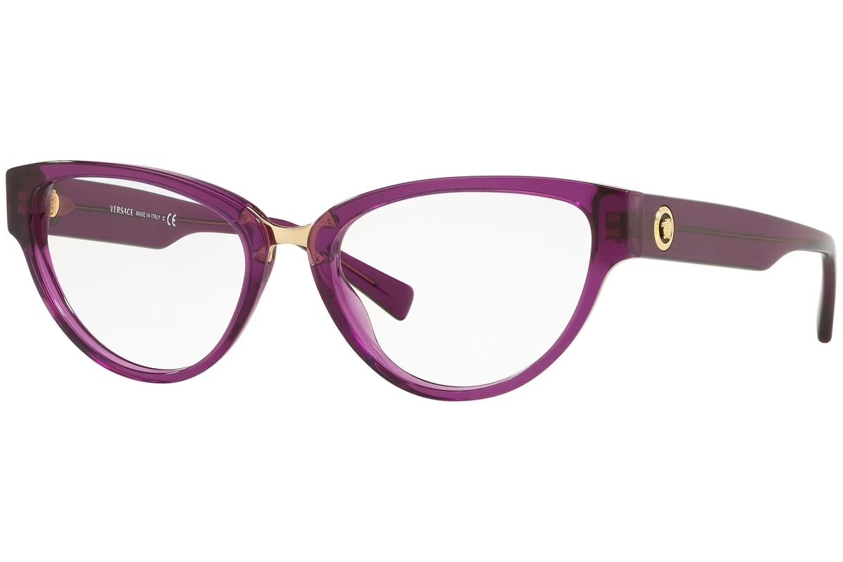 Versace Eyeglasses VE3267A 5291 53mm Violet / Demo Lens