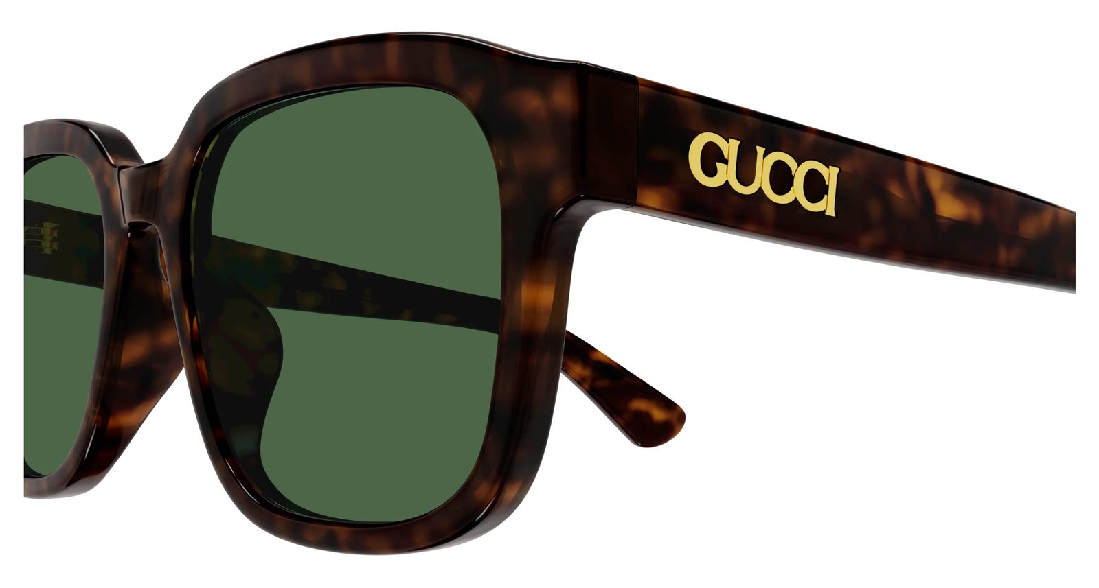 Gucci Sunglasses GG1798SA 002 55mm Havana / Green Lens