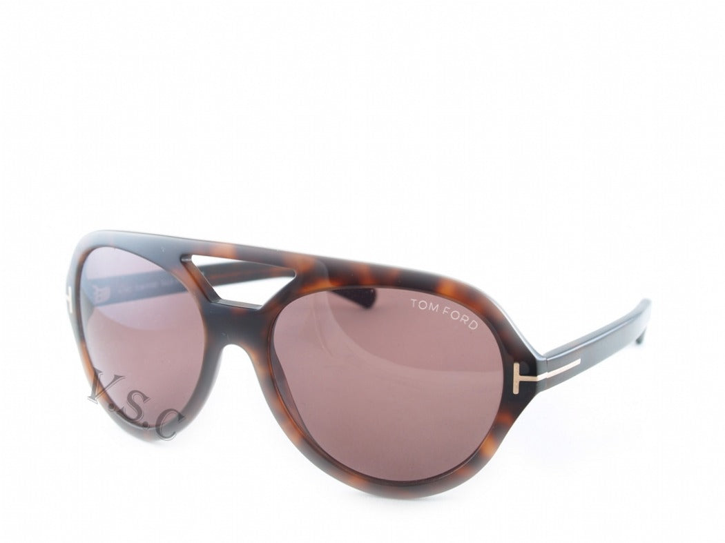 Tom Ford Henri Sunglasses TF0141 52J 57mm Havana / Brown Lens (VINTAGE)