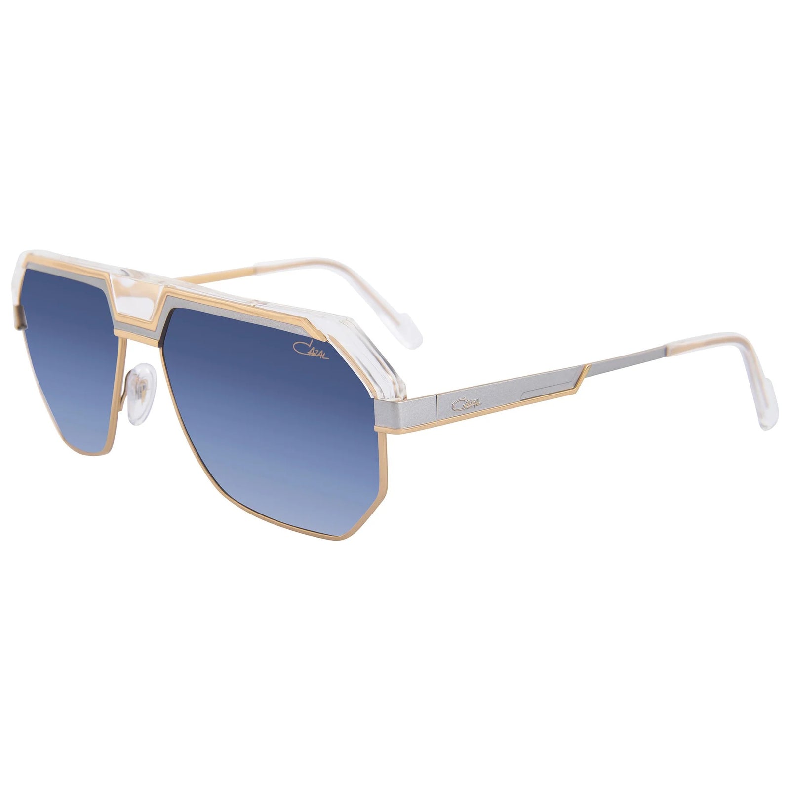Cazal Sunglasses CAZAL Legends 790/3 003 61mm Crystal / Blue Gradient Lens