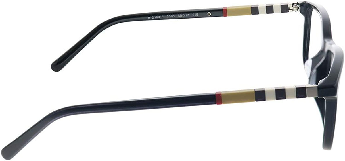 Burberry Eyeglasses BE2199F 3001 55mm Black / Demo Lens