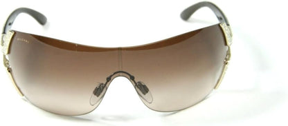 Bvlgari VINTAGE Sunglasses BV6038B 27813 35mm Pale Gold / Brown Gradient Lens