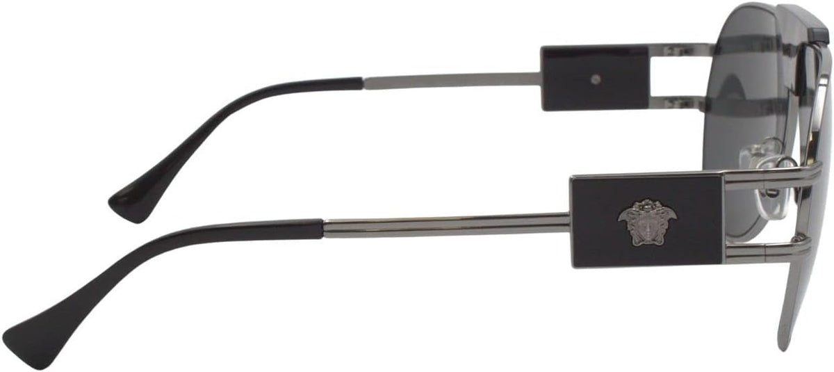Versace Sunglasses VE2252 100187 63mm Gunmetal / Dark Grey Lens