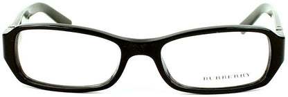 Burberry BE2082 3001 Eyeglasses 53mm Shiny Black / Clear Demo Lens