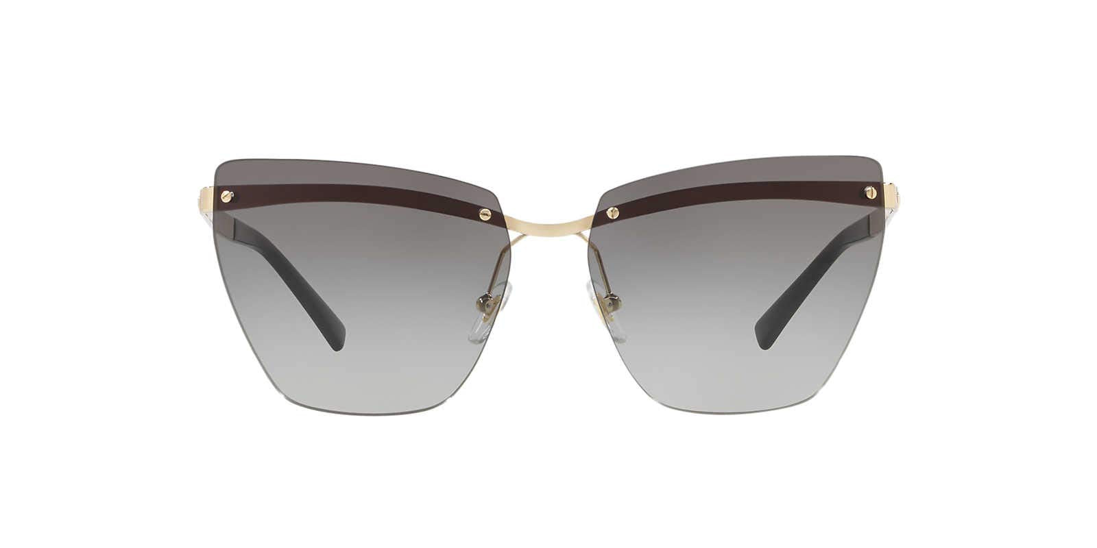 Versace Sunglasses VE2190 125211 58mm Gold / Grey Gradient Lens