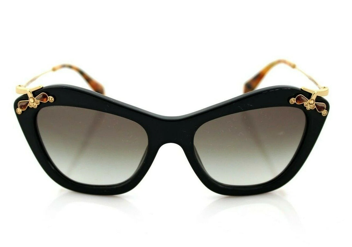 Miu Miu Sunglasses MU03PS 1AB0A7 53mm Black / Grey Gradient Lens