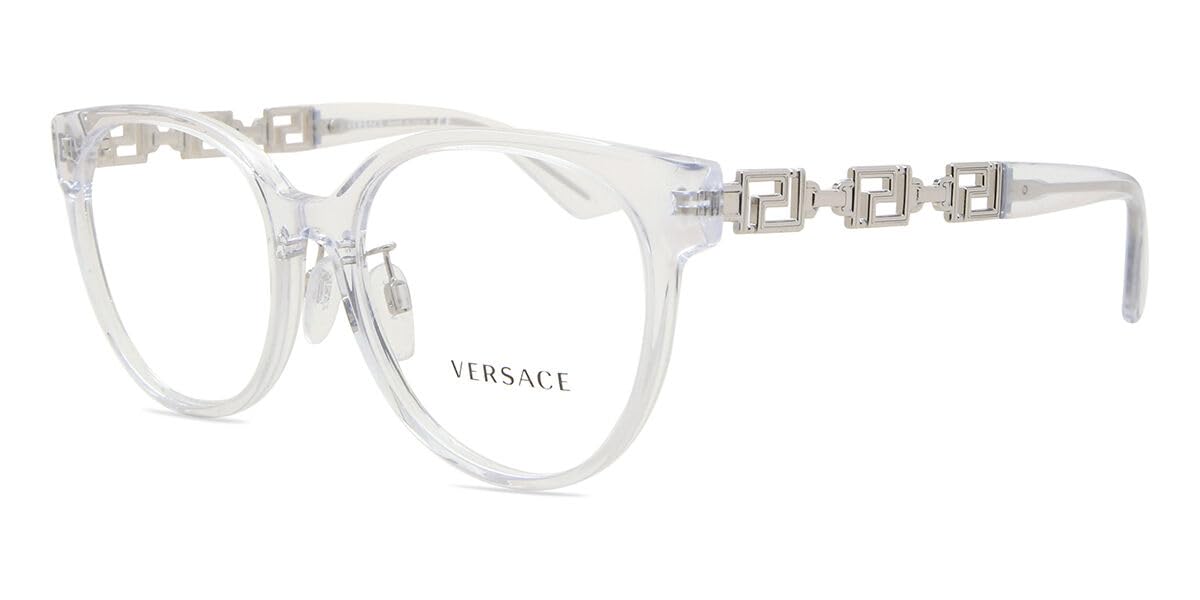 Versace Eyeglasses VE3302D 148 54mm Crystal / Demo Lens