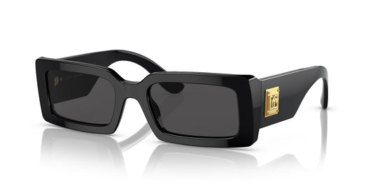 Dolce & Gabbana Sunglasses DG4416 50187 53mm Black / Dark Grey Lens
