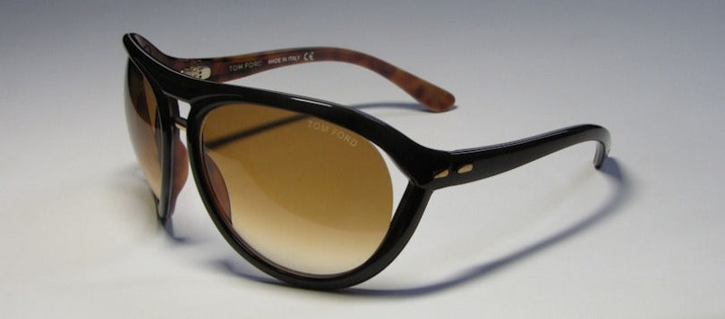 Tom Ford Sunglasses TF73 Milo 408 62mm Brown / Brown Gradient Lens (VINTAGE)