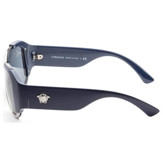 Versace Sunglasses VE4340 523387 59mm Blue Silver / Dark Grey Lens