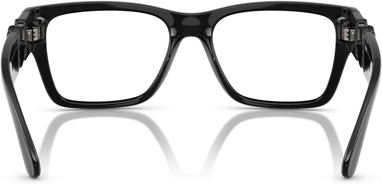 Versace VE3368U 5360 Eyeglasses 55mm Black / Clear Demo Lens