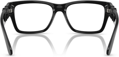 Versace VE3368U 5360 Eyeglasses 55mm Black / Clear Demo Lens