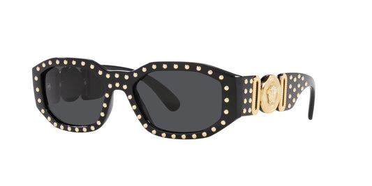 Versace Sunglasses VE4361 539787 53mm Black / Dark Grey Lens
