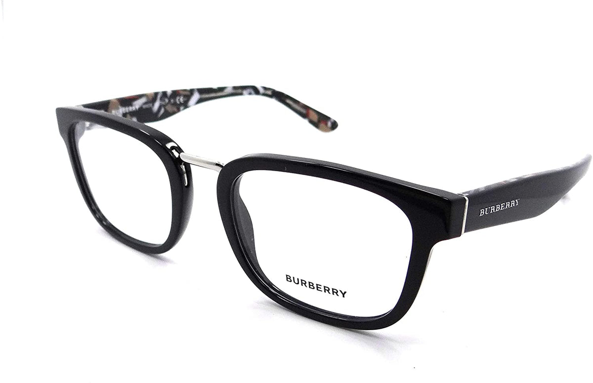 Burberry Square Eyeglasses BE2279 3735 53mm Black [53-21-145]