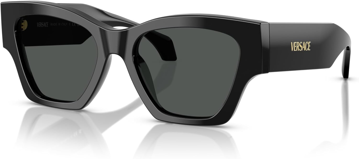 Versace Sunglasses VE4492U GB1/87 53mm Black / Dark Grey Lens