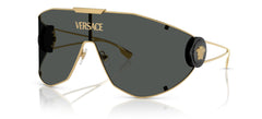 Versace Sunglasses VE2268 100287 42mm Gold / Dark Grey Lens