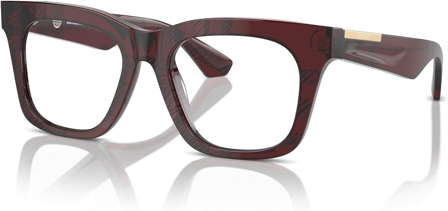 Burberry BE2407 4116 Eyeglasses 51mm Brown / Clear Demo Lens
