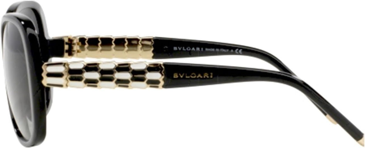 Bvlgari BV8114 891/8G Sunglasses 56mm Black / Grey Gradient Lens