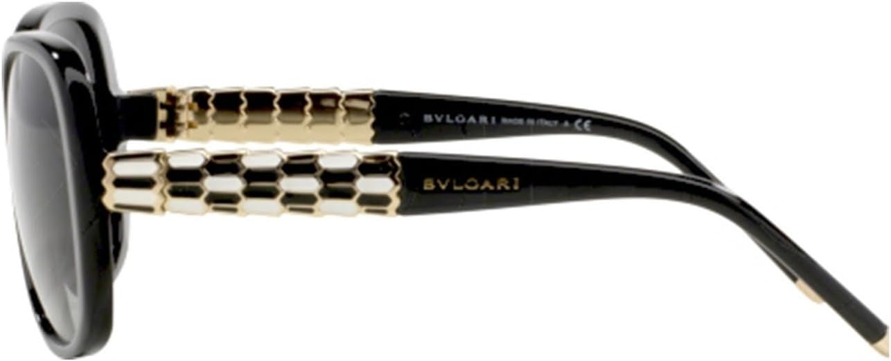 Bvlgari BV8114 891/8G Sunglasses 56mm Black / Grey Gradient Lens