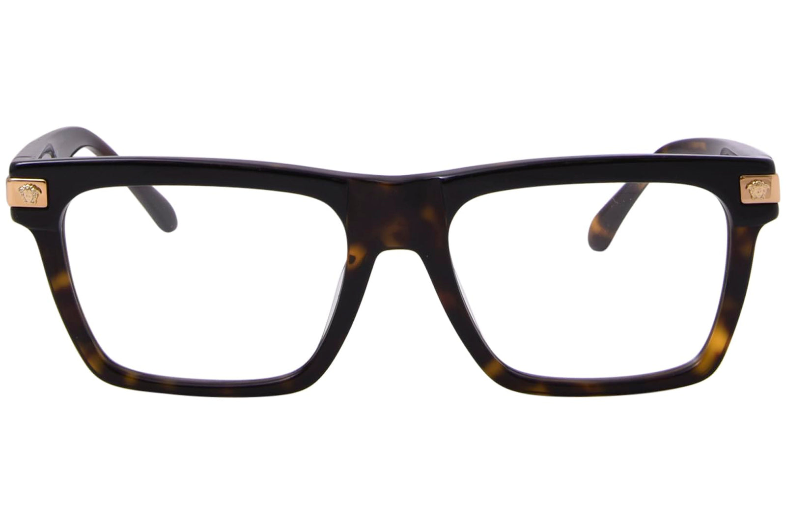 Versace Eyeglasses VE3354 5466 53mm Top Black Havana / Demo Lens