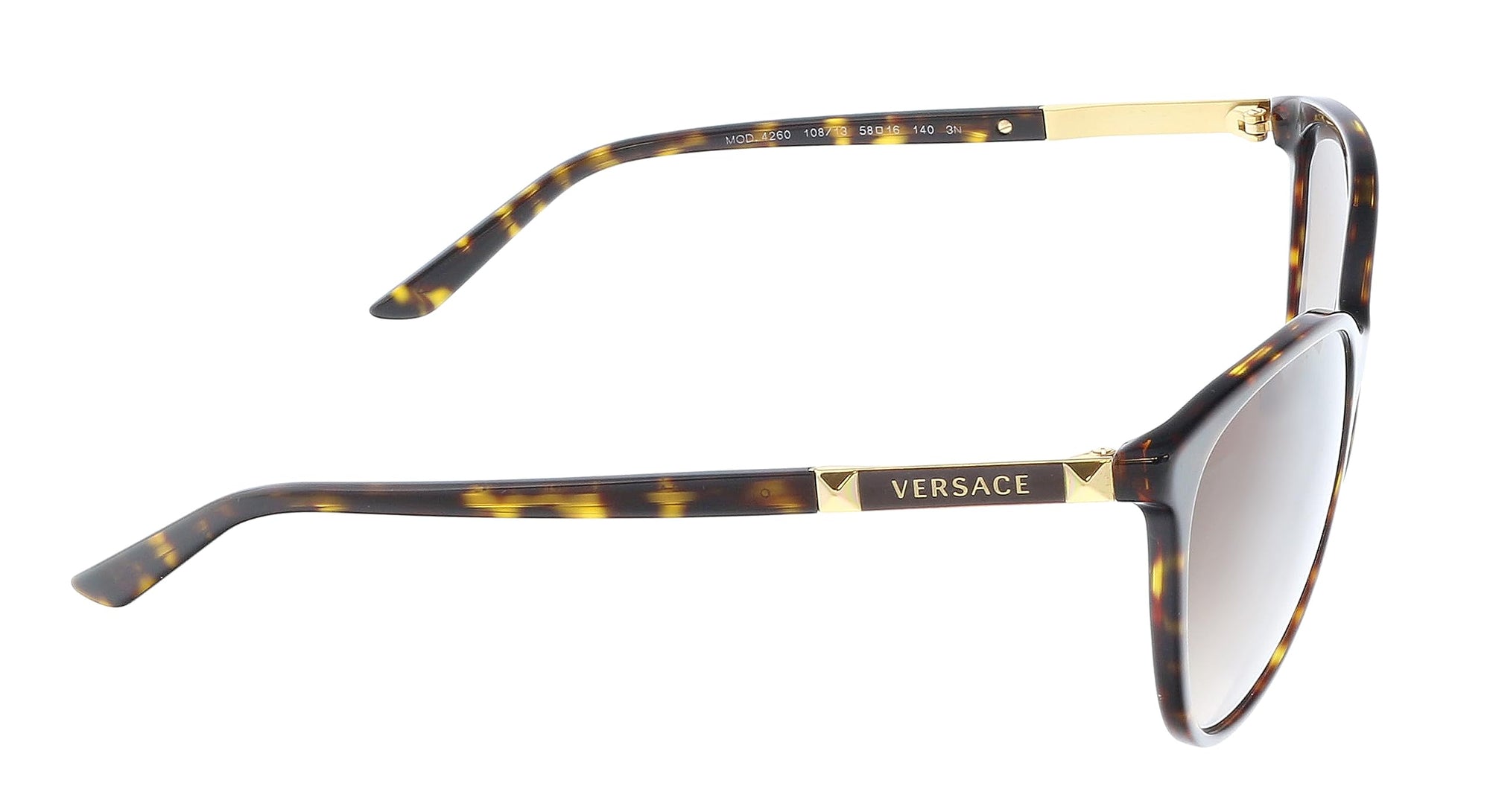 Versace Sunglasses VE4260 10813 58mm Havana / Brown Gradient Lens