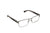 Emporio Armani EA1027 3003 Square Eyeglasses Matte Gunmetal/Demo Lens Lens