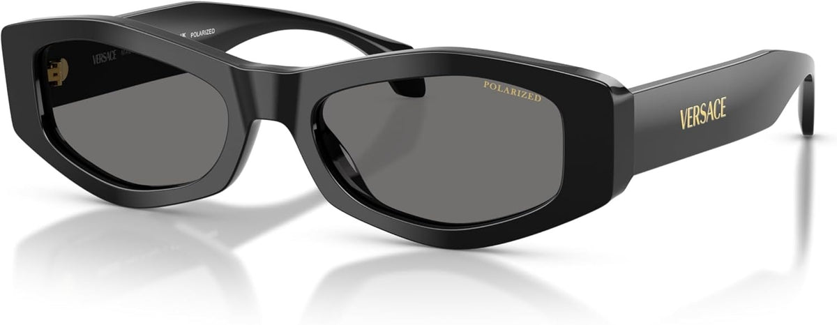 Versace Sunglasses VE4487 GB1/81 54mm Black / Dark Grey Polarized Lens