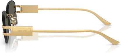 Versace Sunglasses VE2274 10027P 58mm Gold / Brown Mirror Gold Lens