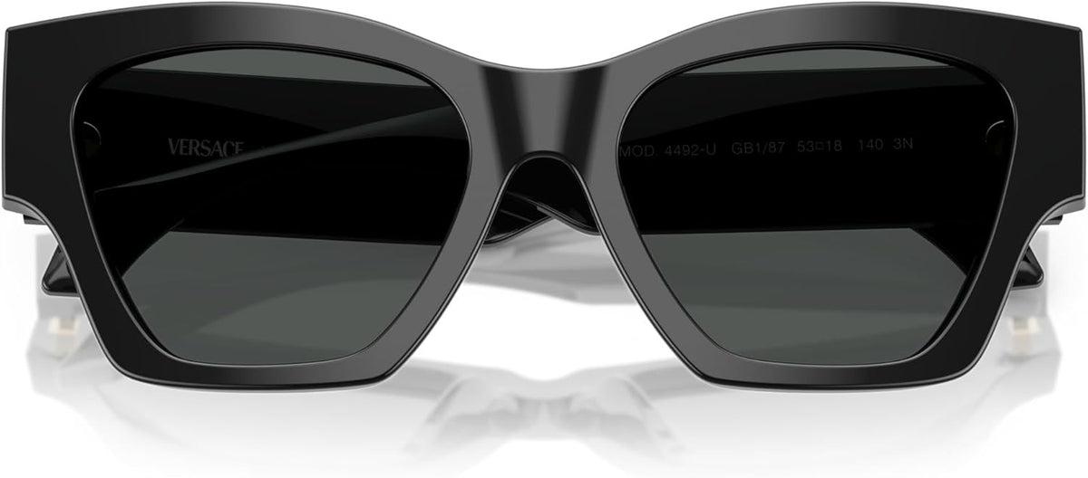 Versace Sunglasses VE4492U GB1/87 53mm Black / Dark Grey Lens