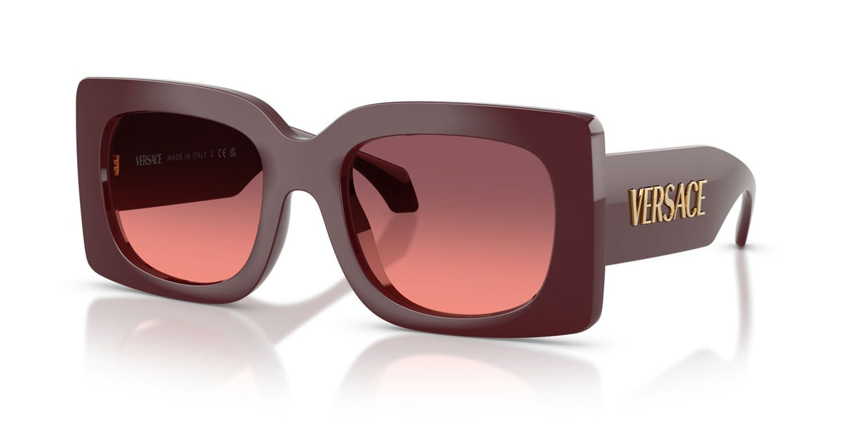 Versace Sunglasses VE4496U 551520 54mm Burgundy / Pink Gradient Violet Lens