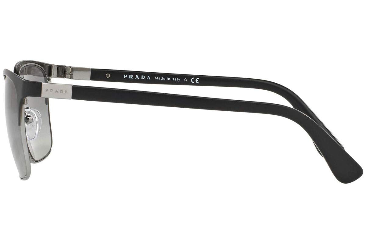 Prada Sunglasses PR61SS 1BO3M1 52mm Black / Grey Gradient Lens