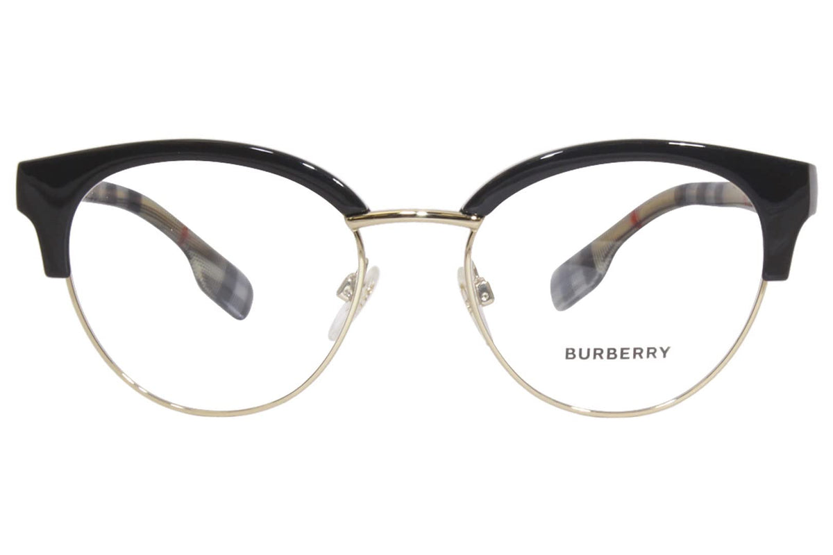 Burberry Eyeglasses BE2316 3773 51mm Black Pale Gold / Demo Lens