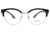 Burberry Eyeglasses BE2316 3773 51mm Black Pale Gold / Demo Lens