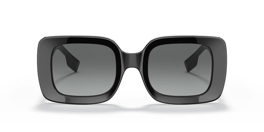 Burberry Delilah Sunglasses BE4327 300111 51mm Black / Grey Gradient Lens
