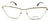 Burberry Eyeglasses BE1343 1109 57mm Pale Gold / Demo Lens