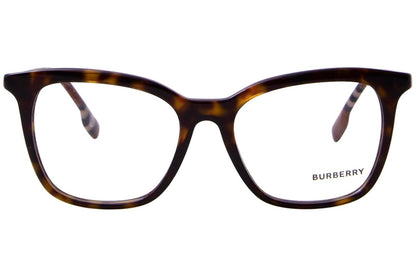 Burberry BE2390 4017 Eyeglasses 52mm Dark Havana / Clear Demo Lens