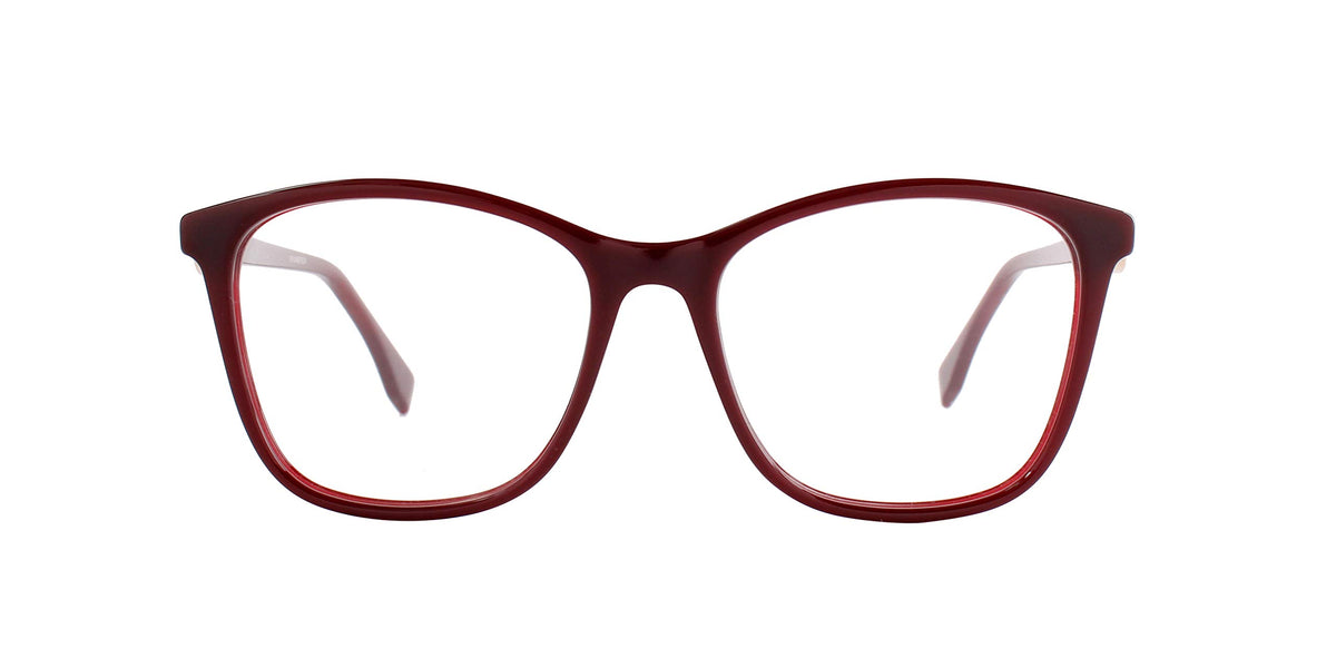 Fendi Eyeglasses FF0300 LHF 53mm Plum / Demo Lens