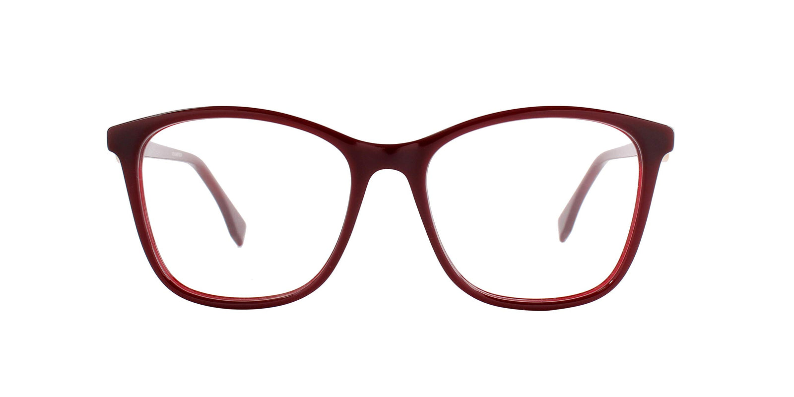 Fendi Eyeglasses FF0300 LHF 53mm Plum / Demo Lens